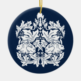 William Morris Brer Konijnenpatroon Keramisch Ornament