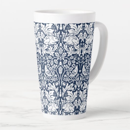William Morris Brer Konijnenpatroon Latte Mok (Rechterhoek)