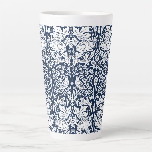 William Morris Brer Konijnenpatroon Latte Mok (Voorkant)