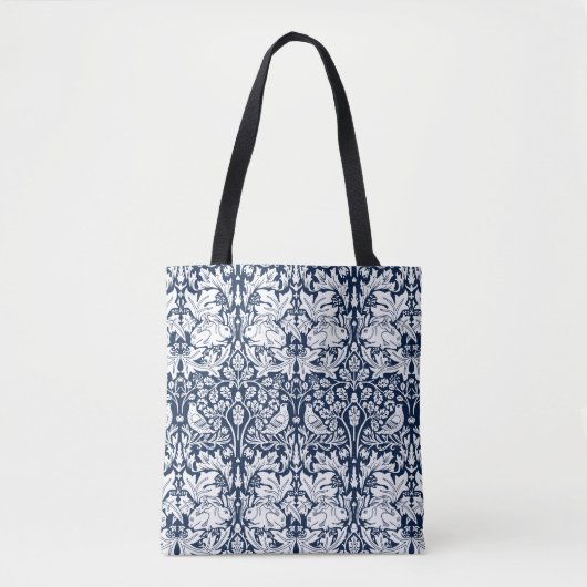 William Morris Brer Konijnenpatroon Tote Bag (Voorkant)