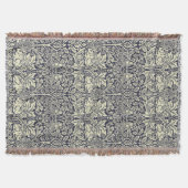 William Morris Brer Rabbit  Blue Pattern Deken (Voorkant)