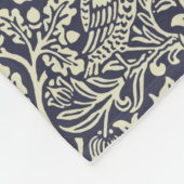 William Morris Brer Rabbit  Blue Pattern Fleece Deken (Hoek)