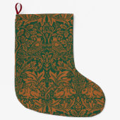 William Morris Brer Rabbit Design Grote Kerstsok (Voorkant)