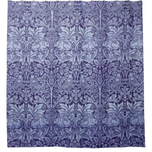 William Morris Brer Rabbit Douchegordijn (Voorkant)