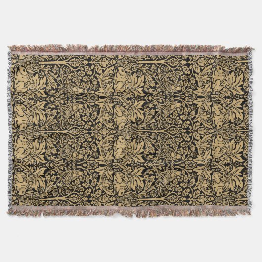 William Morris Brer Rabbit  Pattern Deken (Voorkant)