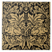 William Morris Brer Rabbit  Pattern Tegeltje (Voorkant)