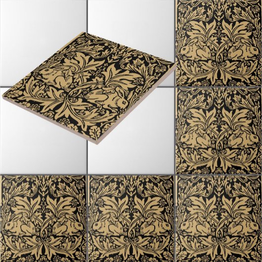 William Morris Brer Rabbit  Pattern Tegeltje