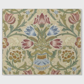 William Morris Brocaat Bloem Behang Patroon Cadeaupapier (Vlak)