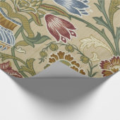 William Morris Brocaat Bloem Behang Patroon Cadeaupapier (Hoek)