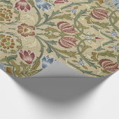 William Morris Brocaat Bloem Behang Patroon Cadeaupapier (Hoek)