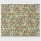 William Morris Brocaat Bloem Behang Patroon Cadeaupapier (Vlak)