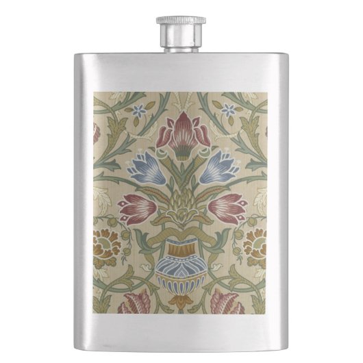 William Morris Brocaat Bloem Behang Patroon Flacon (Voorkant)