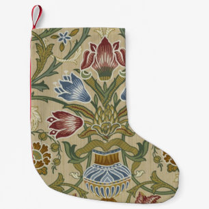 William Morris Brocaat Bloem Behang Patroon Kleine Kerstsok