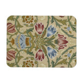 William Morris Brocaat Bloem Behang Patroon Magneet (Horizontaal)