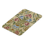 William Morris Brocaat Bloem Behang Patroon Magneet (Linkerzijde)