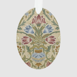 William Morris Brocaat Bloem Behang Patroon Ornament