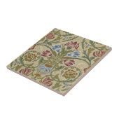 William Morris Brocaat Bloem Behang Patroon Tegeltje (Zijkant)