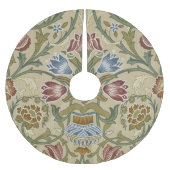 William Morris Brocade Floral Wallpaper Pattern Kerstboom Rok (Voorkant)