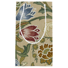 William Morris Brocade Floral Wallpaper Pattern Klein Cadeauzakje