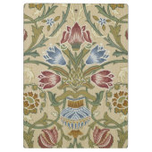 William Morris Brocade Floral Wallpaper Pattern Klembord (Achterkant)