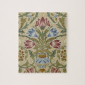 William Morris Brocade Floral Wallpaper Pattern Legpuzzel (Verticaal)