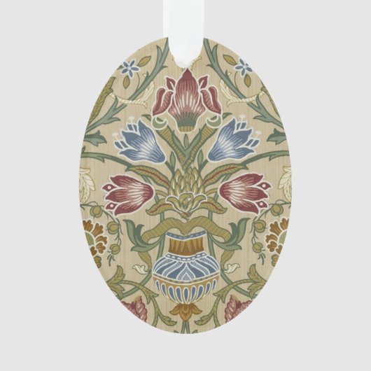 William Morris Brocade Floral Wallpaper Pattern Ornament (voorkant)