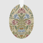 William Morris Brocade Floral Wallpaper Pattern Ornament (achterkant)