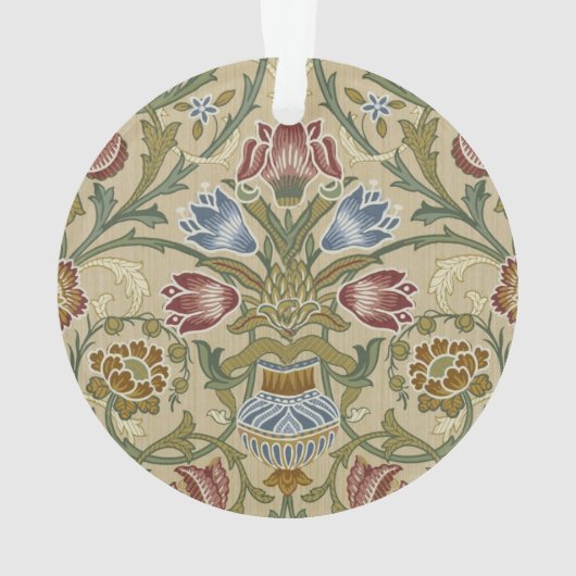 William Morris Brocade Floral Wallpaper Pattern Ornament (achterkant)