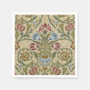 William Morris Brocade Floral Wallpaper Pattern Servetten