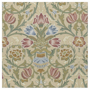 William Morris Brocade Floral Wallpaper Pattern Stof