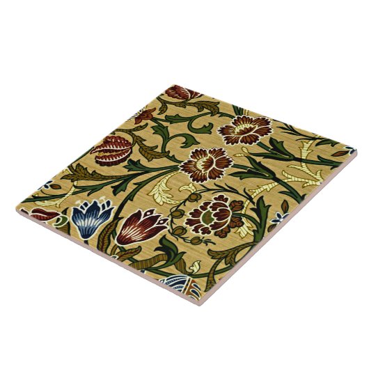 William Morris - Brocade, Tegeltje (Zijkant)