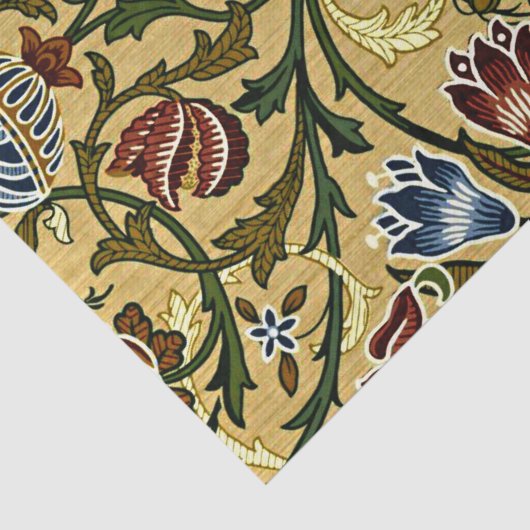 William Morris - Brocade, Tissuepapier (Detail)
