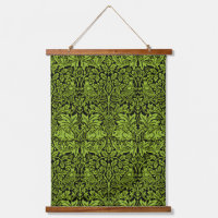 William Morris Brother Konijn Salie Groen Zwart