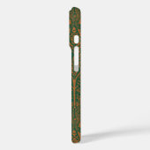 William Morris Brother Rabbit Amber Zwart Patroon Case-Mate iPhone Case (Achterkant / Links)