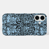 William Morris Brother Rabbit Lichtblauw Zwart Case-Mate iPhone Case (Achterkant (horizontaal))