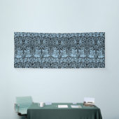 William Morris Brother Rabbit Lichtblauw Zwart Spandoek (Beurs)