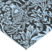 William Morris Brother Rabbit Lichtblauw Zwart Tafelkleed (Gekanteld)
