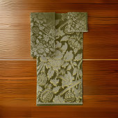 William * Morris Brown en Taupe Bad Handdoek