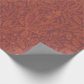 William Morris BROWN Wrapping Paper Cadeaupapier (Hoek)