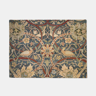 William Morris Bullerswood Antieke Vogel Kunst Deurmat