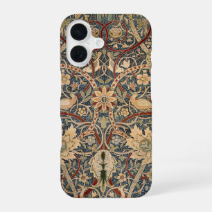 William Morris Bullerswood Antieke Vogel Kunst iPhone 16 Hoesje