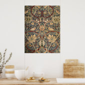 William Morris Bullerswood Antieke Vogel Kunst Poster (Keuken)