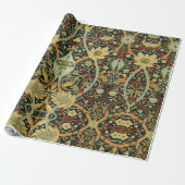 William Morris Bullerswood Carpet Cadeaupapier (Uitgerold)