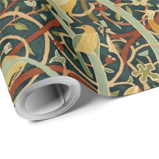  William Morris Bullerswood Carpet Cadeaupapier (Rol Hoek)