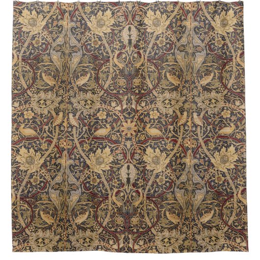 William Morris Bullerswood Carpet Douchegordijn (Voorkant)