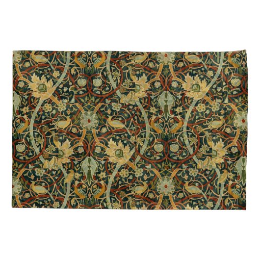  William Morris Bullerswood Carpet Kussensloop (Achterkant-Links)