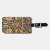 William Morris Bullerswood Faux Tapestry Bagagelabel (Voorkant horizontaal)