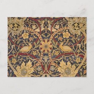 William Morris Bullerswood Faux Tapestry Briefkaart