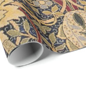 William Morris Bullerswood Faux Tapestry Cadeaupapier (Rol Hoek)