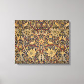William Morris Bullerswood Faux Tapestry Canvas Afdruk (Voorkant)